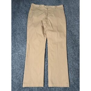 Bluffworks Pants Mens 33x30 Beige Wrinkle Resistant Chino Travel Made In USA